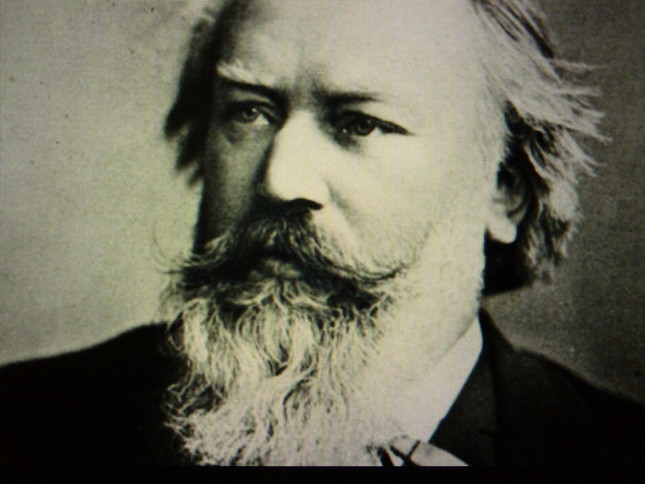 老いて円熟期のブラームスの肖像