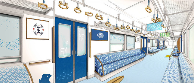 車内のイメージ図