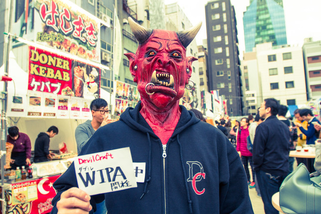 仮装で来てみてはいかが