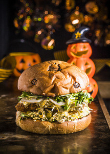 「ハロウィンジャンボフィッシュバーガー」