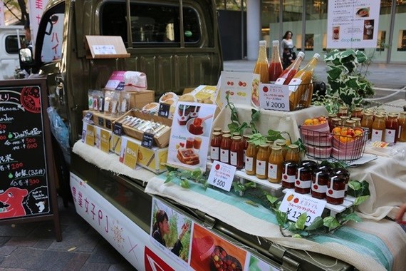 インスタ映えする産品も多い