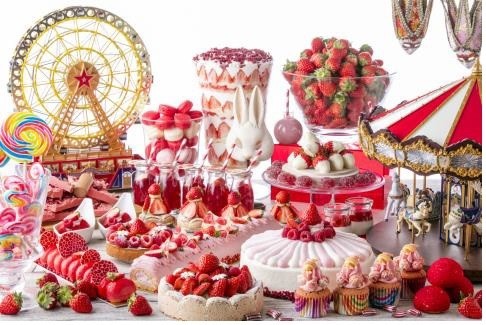 フォトジェニックなデザートブッフェ
