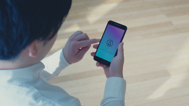 スマホアプリでニオイレベルを確認できる