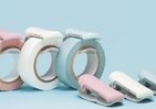 挟むだけでセット＆まっすぐに切れるテープカッター　クリップタイプ