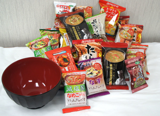 お椀で11回すくってフリーズドライをもらおう！