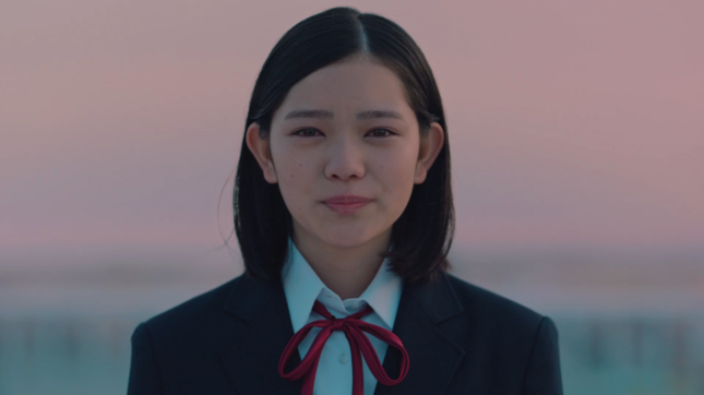 屋上で「ライバル宣言」
