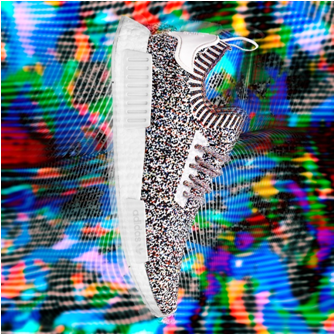 テレビの電波ノイズからインスパイアされたユニークなモデル
