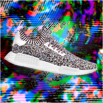 テレビの電波ノイズからインスパイアされたユニークなモデル
