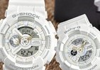恋人たちのクリスマスを輝かせるG-SHOCKとBABY-G　宇宙、月、星をイメージ