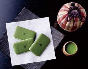 お濃茶ラングドシャ「茶の菓」