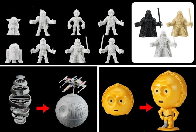 「スター・ウォーズ」キャラたちを「ガシャポン」でコレクション
