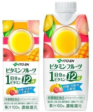 1本で1日分のビタミン12種を摂取できる！
