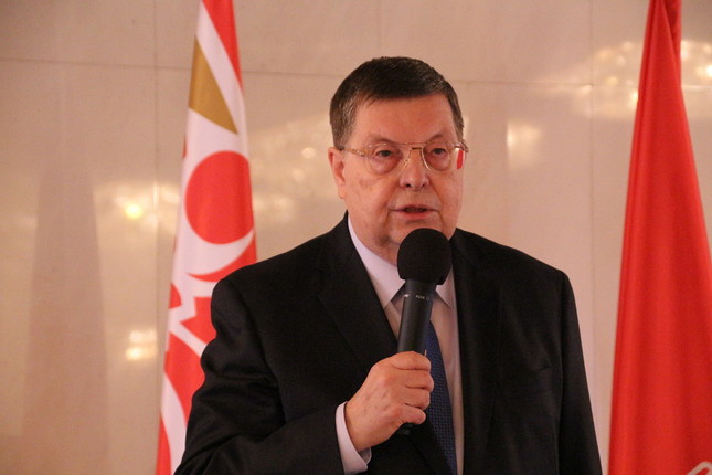 エフゲニー・アファナシエフ駐日ロシア大使／「ロシアの季節」閉幕式より