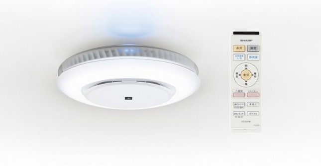 明かりとともにきれいな空気も提供
