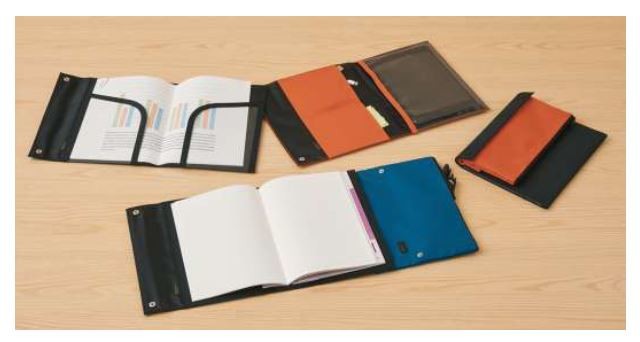 使用状況に合わせたノートカバーが作れる