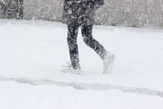 大雪の中、小田急電鉄は…