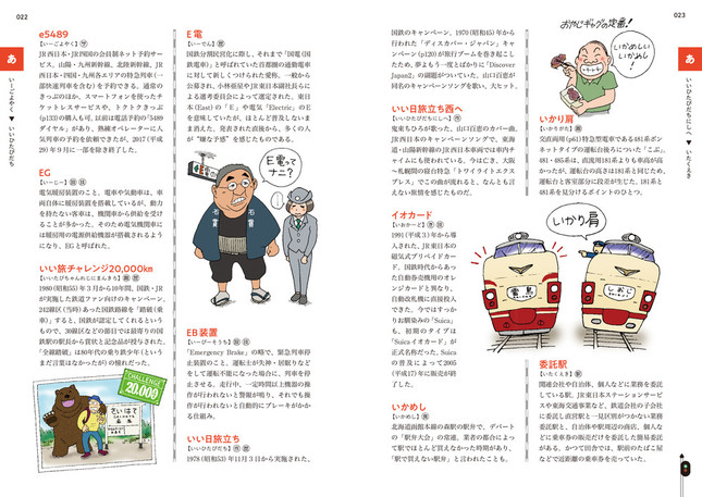 イラスト＆豆知識たっぷりの解説ページ