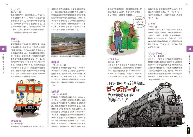 機関車の描き込みにも注目