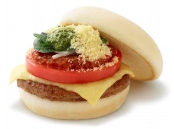 白いバンズはこのために新開発
