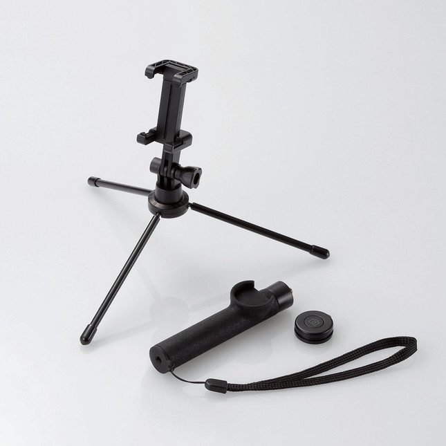 大人数の集合写真も自撮りできる
