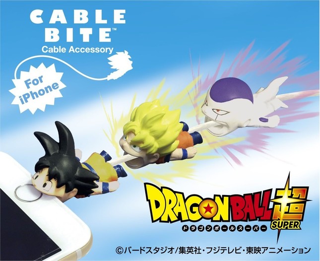 ドラゴンボール超 ワンピース 銀魂 キャラがiphoneに噛みつく J Cast トレンド