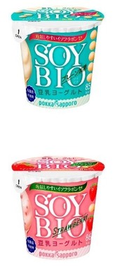 吸収しやすい大豆イソフラボン含有の豆乳ヨーグルト