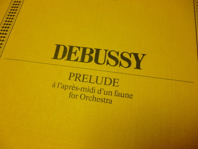 音楽史に革命を起こした『牧神の午後への前奏曲』オーケストラ版スコア