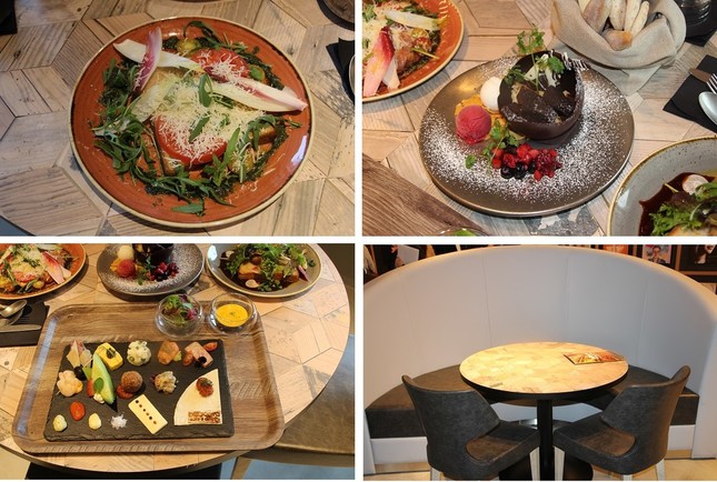 「Billboard cafe＆dining」にはヘルシーメニューも多数ある