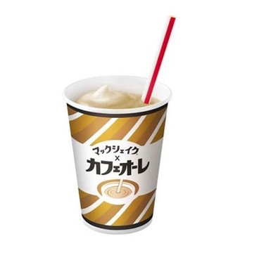 「マックシェイク×カフェオーレ」