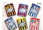 「ギャレット」がセ・リーグ6球団とのコラボ缶　ストライプ模様がチームカラーに