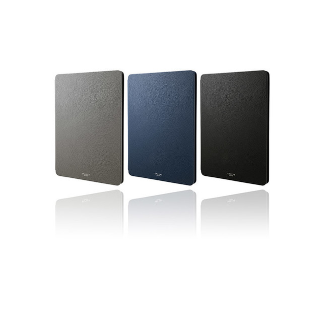 高い質感のPUレザーでiPadをオシャレに装う