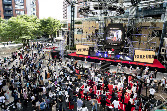 EXILE USAのダンスレクチャー