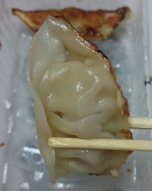 ジューシーな具がつまっている