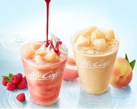 初夏にぴったり、果肉入りのスムージー