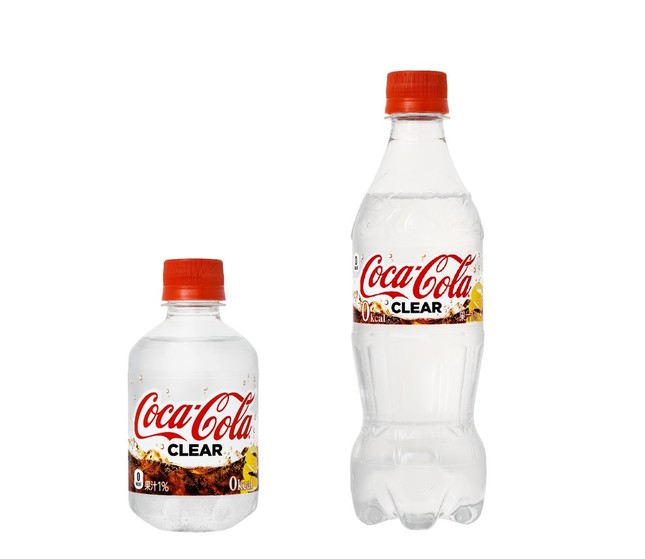 新商品「コカ・コーラ クリア」