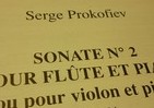 フルートソナタをヴァイオリンソナタに　プロコフィエフ「ソナタ　第2番」大成功秘話