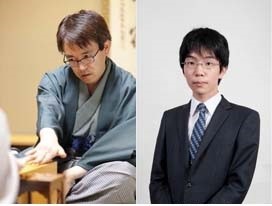 羽生棋聖（写真左）にとっては11連覇がかかる