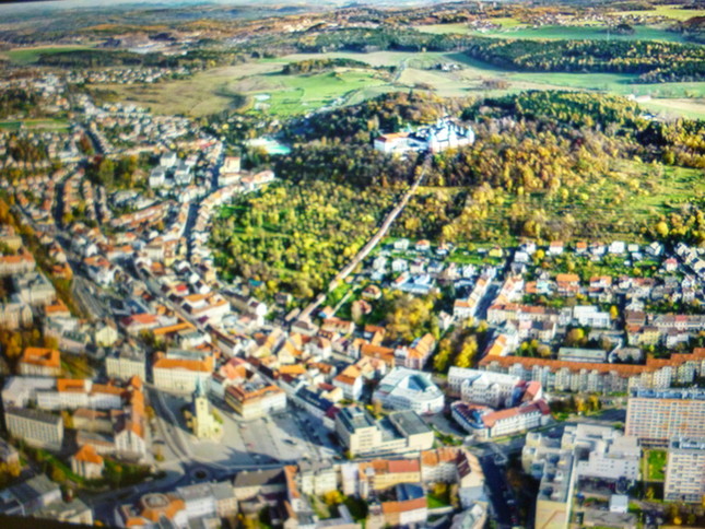 「ユモレスク」を書き上げた時に滞在していたプリブラムの遠景