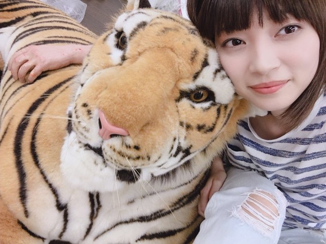 実際の写真（田中さんの公式ツイッターから）