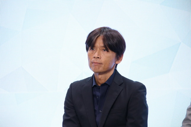 トークショーに総合格闘技団体「パンクラス」・酒井正和代表が登場した（2018年8月撮影）