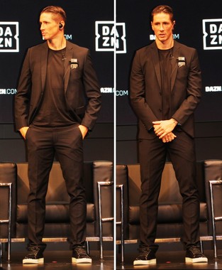 身長186センチのトーレス選手