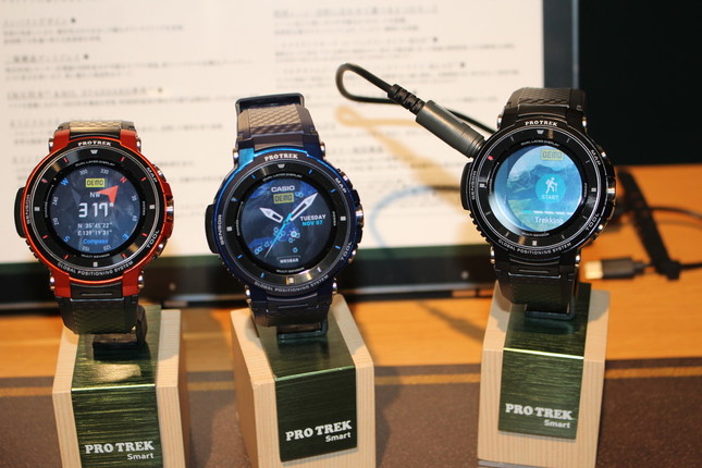 「PRO TREK」から「WSD-F30」（税別6万1000円、2019年1月発売予定）