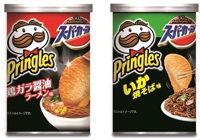 ポテチでラーメン・焼きそばを表現
