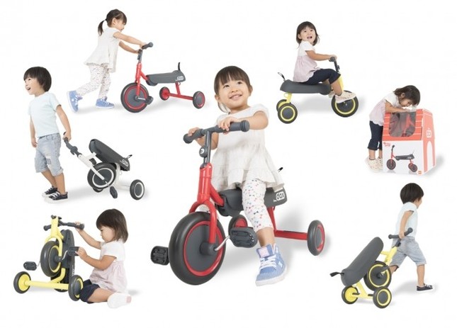 まるでダックスフンドみたいな三輪車！