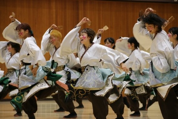 これまでの苦楽をすべて演舞にぶつける