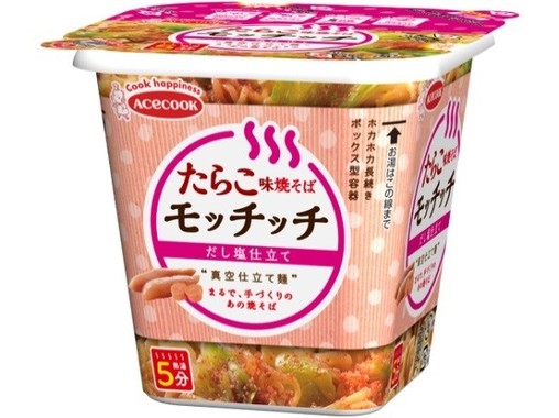 インスタントとは思えないモチモチ食感