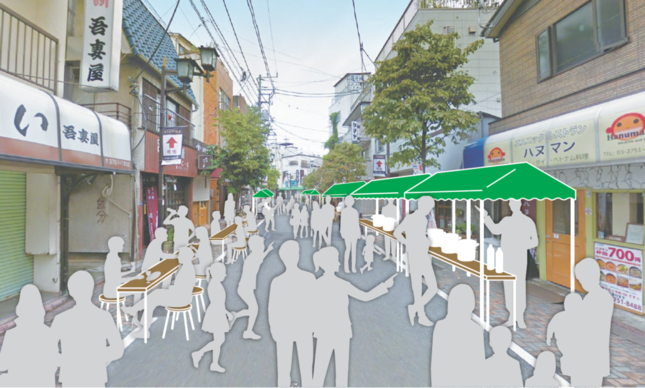 池上「ストリート・ビュッフェ」イメージ