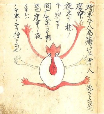 奇書に描かれたハラノムシ