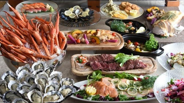 冬の味覚が食べ放題に
