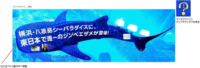 実際のサイトデザイン